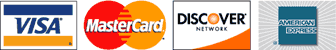 Visa-Mastercard-Discover-American Express Accepted Visa-Mastercard-Discover-American Express Accepted